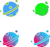 Planeten-Icon-Design vektor