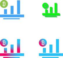 Diagramm-Icon-Design vektor