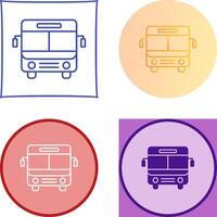 Bus-Icon-Design vektor