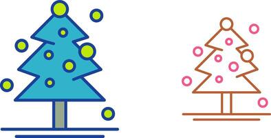 Weihnachten Baum Symbol Design vektor