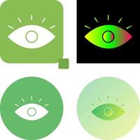 Augen-Icon-Design vektor