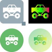 Monster-Truck-Icon-Design vektor