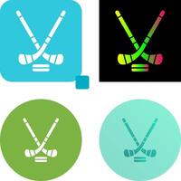 Eishockey-Icon-Design vektor