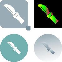 Messer-Icon-Design vektor