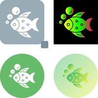 Fisch-Icon-Design vektor