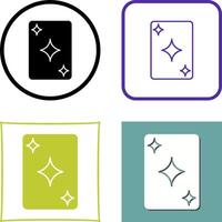 einzigartig Karte Symbol Design vektor