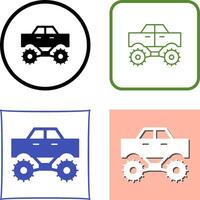 Monster-Truck-Icon-Design vektor