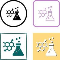 Chemie-Icon-Design vektor