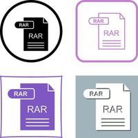 rar Symbol Design vektor