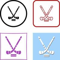 Eishockey-Icon-Design vektor