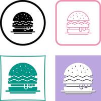 Hamburger-Icon-Design vektor