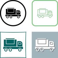 Cargo-LKW-Icon-Design vektor