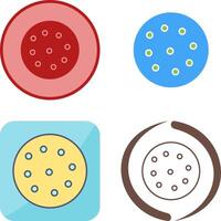 Cookie-Icon-Design vektor