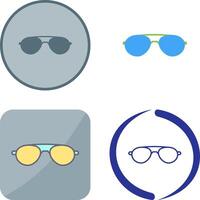 Sonnenbrillen-Icon-Design vektor