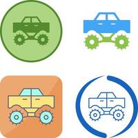 Monster-Truck-Icon-Design vektor