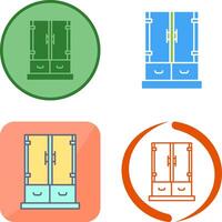 Kabinett Schublade Symbol Design vektor