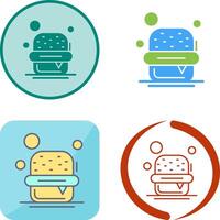 Burger-Icon-Design vektor