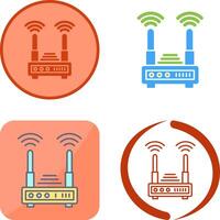 Router-Icon-Design vektor