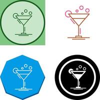 Cocktail-Icon-Design vektor