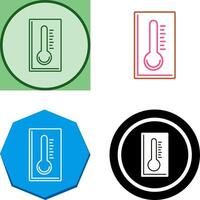 Thermometer Icon Design vektor