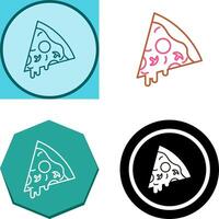 Pizza-Icon-Design vektor