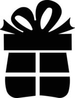 Geschenk Geschenk Box Symbol im Wohnung. zum Apps oder Netz Universal- Kit Symbol Seite? ˅ Aufkleber Etikette festlich Geheimnis Verpackung Geburtstag dekorieren Überraschung Geschenk Scrapbooking isoliert auf vektor