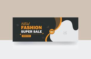 Neu Mode Super Verkauf Besondere Sozial Medien Startseite Vorlage Mode vektor