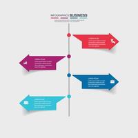 Infografiken, Grafiken. Präsentation. Geschäft Konzept, Diagramm, Schritte, Verfahren. Infografik Daten Visualisierung. Anfang Vorlage. vektor