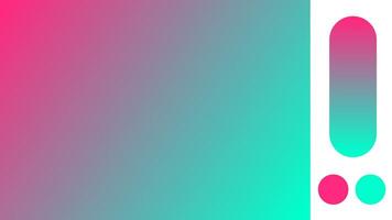 Rosa und Blau aqua Gradient Hintergrund mit Licht verschwommen Muster. abstrakt Illustration mit Gradient verwischen Design. verschwommen farbig abstrakt Hintergrund. bunt Gradient. Illustration vektor