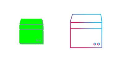 einzigartig Box Symbol Design vektor
