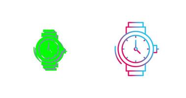 armbandsur ikon design vektor
