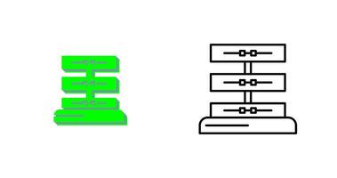 Server-Icon-Design vektor