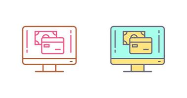 Symboldesign für Zahlungsmethoden vektor