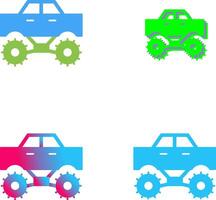 Monster-Truck-Icon-Design vektor