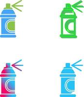 Spray-Icon-Design vektor