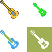 Gitarren-Icon-Design vektor