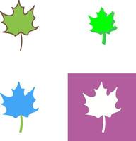 Herbst Blatt Symbol Design vektor