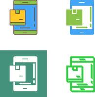 Paket-Icon-Design vektor