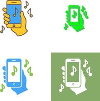 Smartphone-Icon-Design vektor