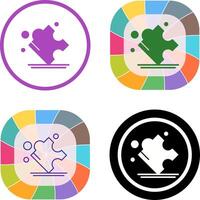 Puzzle-Icon-Design vektor