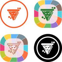 Pizza-Icon-Design vektor