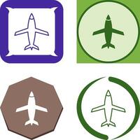 Flugzeug-Icon-Design vektor