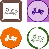 Scooter-Icon-Design vektor