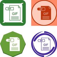 gif Symbol Design vektor