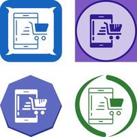 Online-Shop-Icon-Design vektor