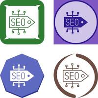 SEO-Tag-Icon-Design vektor