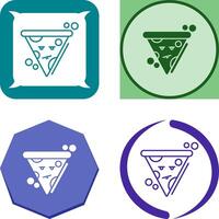 Pizza-Icon-Design vektor