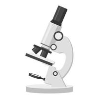 Mikroskop-Cartoon-Vektor-Objekt vektor
