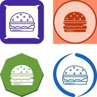 Burger-Icon-Design vektor