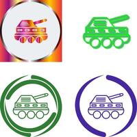 infanteri tank ikon design vektor